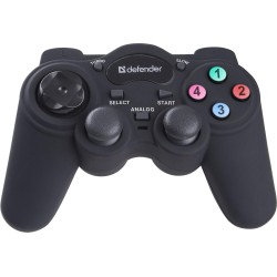 Gamepad przewodowy Defender GAME RACER, tryb turbo, efekt wi… | PartsPC.pl