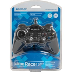 Gamepad przewodowy Defender GAME RACER, tryb turbo, efekt wi… | PartsPC.pl