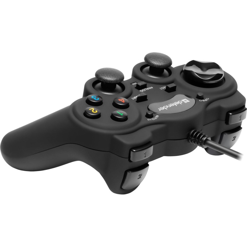 Gamepad przewodowy Defender GAME RACER, tryb turbo, efekt wi… | PartsPC.pl