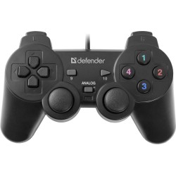 Gamepad przewodowy Defender OMEGA, efekt wibracji, USB | PartsPC.pl