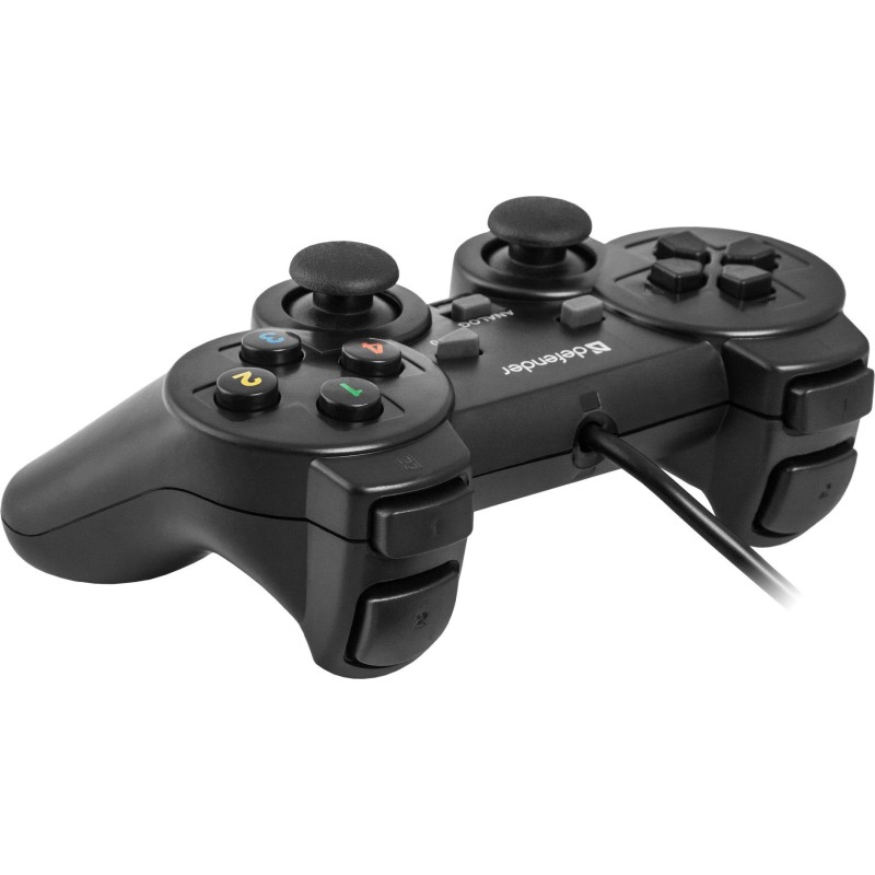 Gamepad przewodowy Defender OMEGA, efekt wibracji, USB | PartsPC.pl