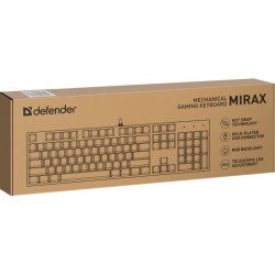 Klawiatura przewodowa Defender MIRAX GK-352 MECHANICZNA podś… | PartsPC.pl