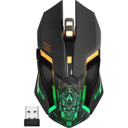 Mysz bezprzewodowa Defender TRIGGER GM-934 optyczna 3200dpi czarna LED