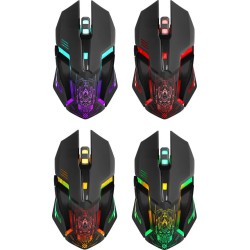 Mysz bezprzewodowa Defender TRIGGER GM-934 optyczna 3200dpi czarna LED