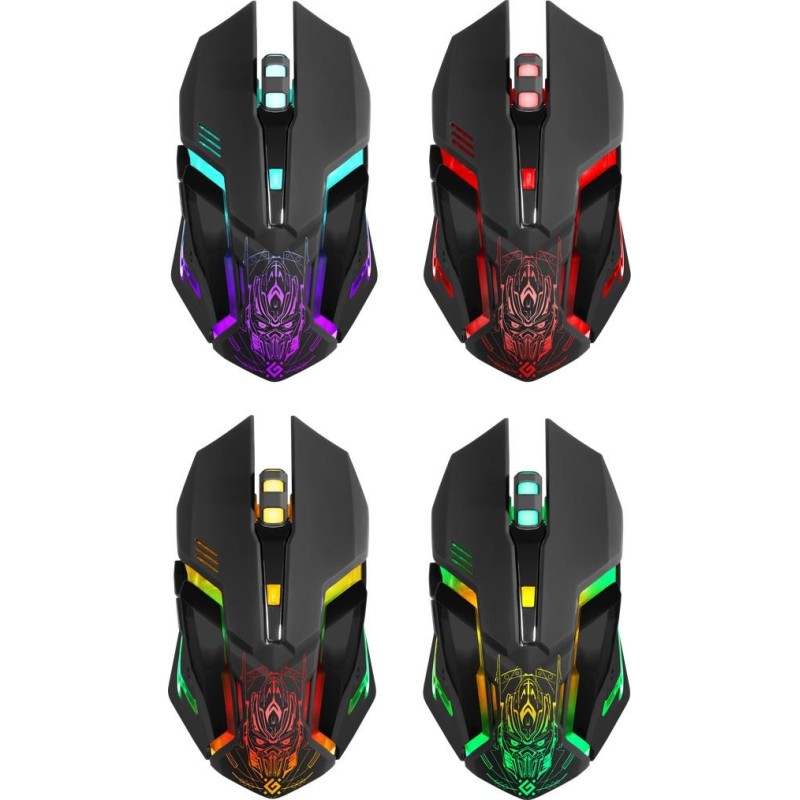 Mysz bezprzewodowa Defender TRIGGER GM-934 optyczna 3200dpi czarna LED