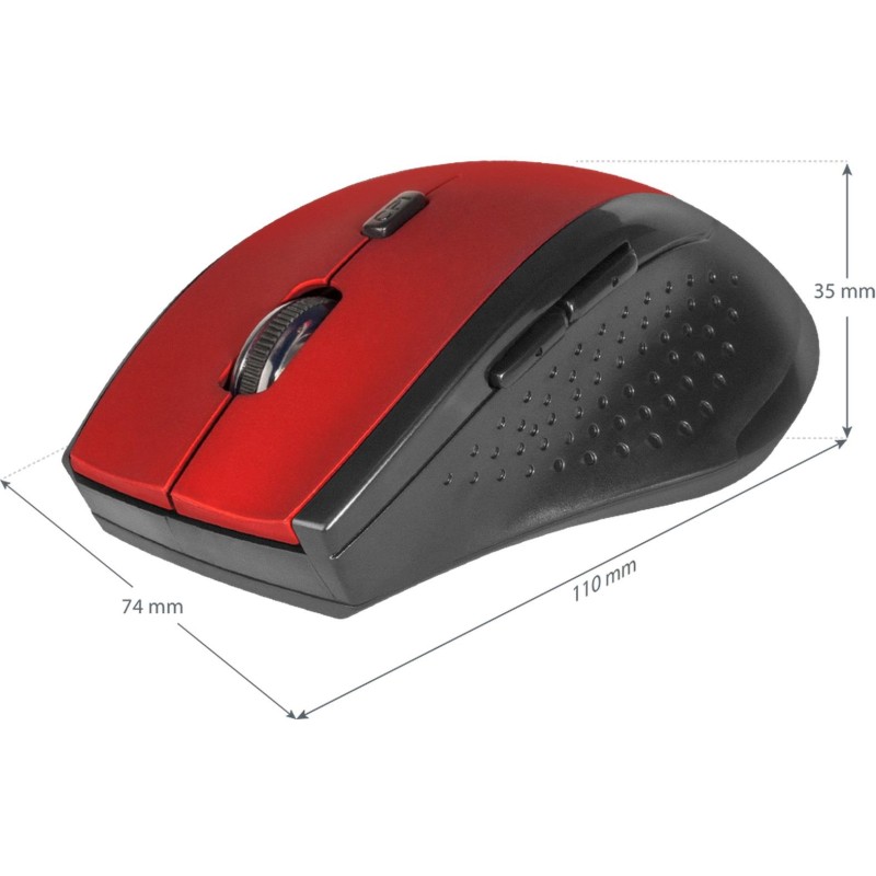 Mysz bezprzewodowa Defender ACCURA MM-365 optyczna 1600dpi 6… | PartsPC.pl
