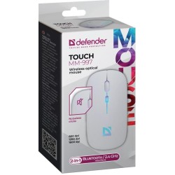 Mysz bezprzewodowa Defender TOUCH MM-997 optyczna 1600dpi 2.… | PartsPC.pl