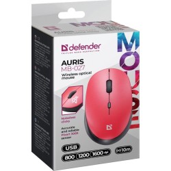 Mysz bezprzewodowa Defender AURIS MB-027 optyczna bezklikowa… | PartsPC.pl