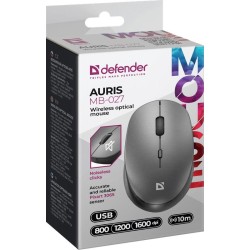Mysz bezprzewodowa Defender AURIS MB-027 optyczna bezklikowa… | PartsPC.pl