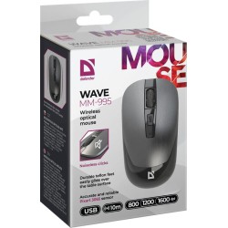Mysz bezprzewodowa Defender WAVE MM-995 optyczna bezklikowa … | PartsPC.pl