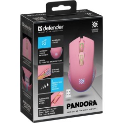 Mysz bezprzewodowa Defender PANDORA GM-502 optyczna 3200dpi … | PartsPC.pl