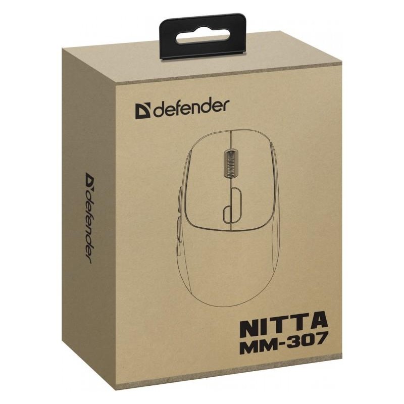 Mysz bezprzewodowa Defender NITTA MM-307 optyczna 1600dpi 2.… | PartsPC.pl