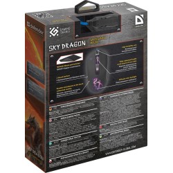 Mysz przewodowa Defender SKY DRAGON GM-090L 3200dpi 6P + pod… | PartsPC.pl