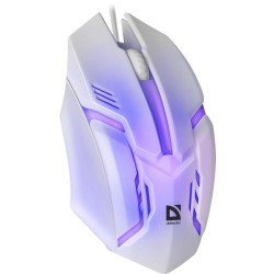 Mysz przewodowa Defender CYBER MB-560L 1200dpi 3P biała | PartsPC.pl