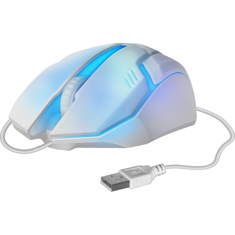 Mysz przewodowa Defender CYBER MB-560L 1200dpi 3P biała | PartsPC.pl