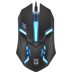 Mysz przewodowa Defender HIT MB-550 1600dpi 3P czarna 7 kolo… | PartsPC.pl