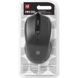 Mysz przewodowa Defender MM-310 optyczna 1000dpi czarna | PartsPC.pl