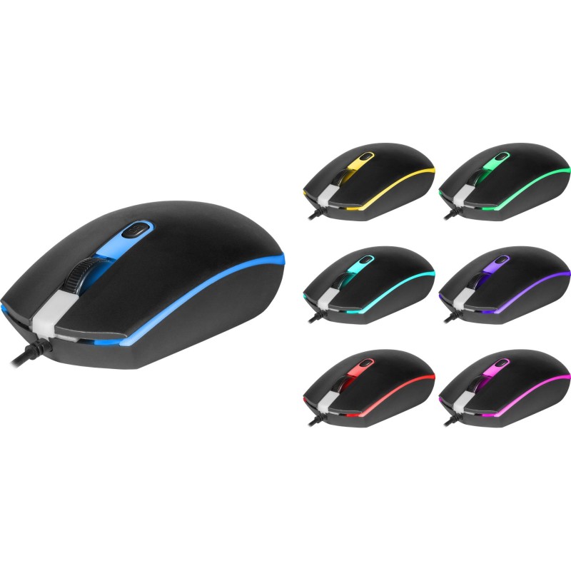 Mysz przewodowa Defender DOT MB-986 1600dpi 4P podświetlana … | PartsPC.pl