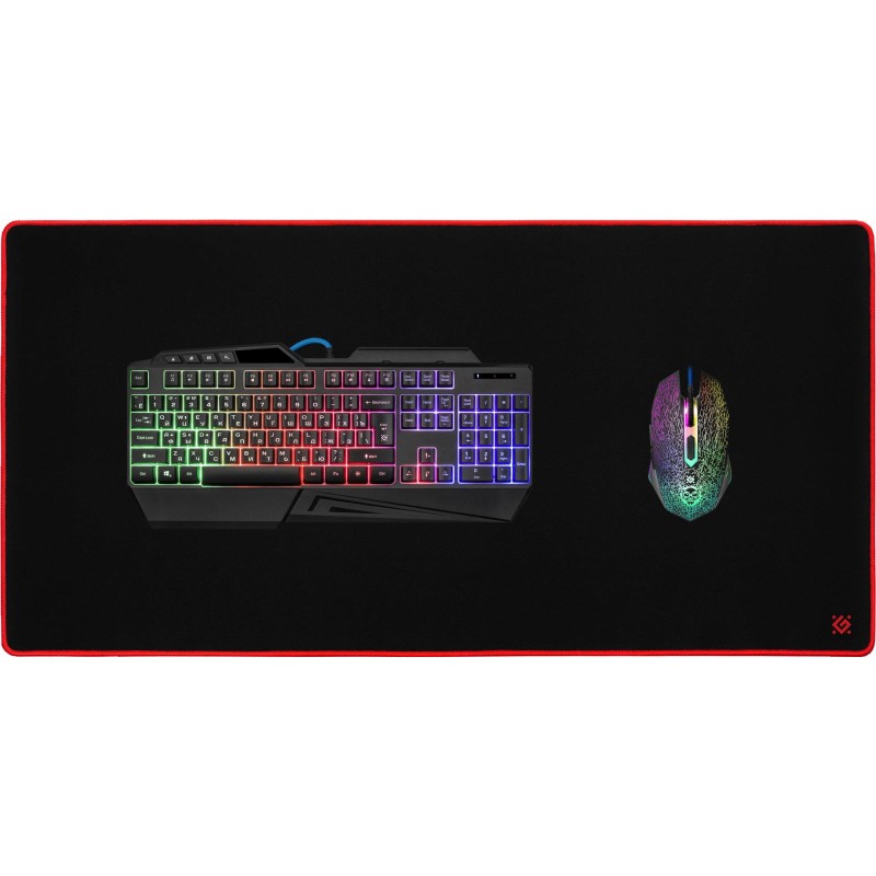 Podkładka Defender Gaming BLACK ULTRA XXL 900x450x3mm + GRA… | PartsPC.pl