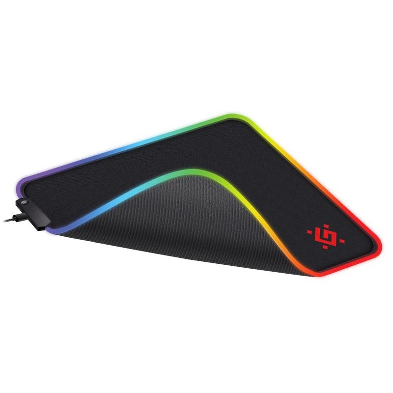 Podkładka Defender Gaming BLACK L LIGHT 350x300x4mm podświet… | PartsPC.pl