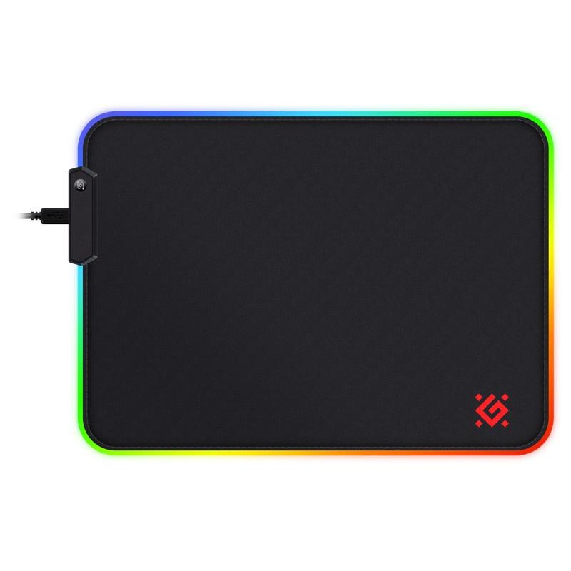 Podkładka Defender Gaming BLACK L LIGHT 350x300x4mm podświet… | PartsPC.pl