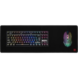 Podkładka Defender Gaming BLACK XXL ONE 680x240x5 mm | PartsPC.pl