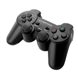 Gamepad PS3/PC USB Esperanza "Trooper" czarny | PartsPC.pl