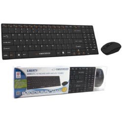 Zestaw bezprzewodowy klawiatura + mysz Esperanza 2.4 EK122K … | PartsPC.pl