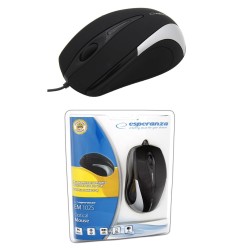 Mysz przewodowa Esperanza SIRIUS EM102S optyczna USB srebrna… | PartsPC.pl