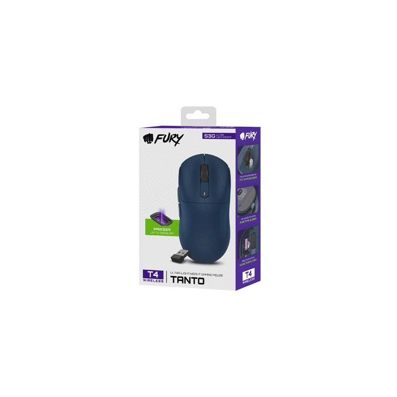 Mysz bezprzewodowa Fury Tanto T4 Wireless dla graczy 12000 D… | PartsPC.pl