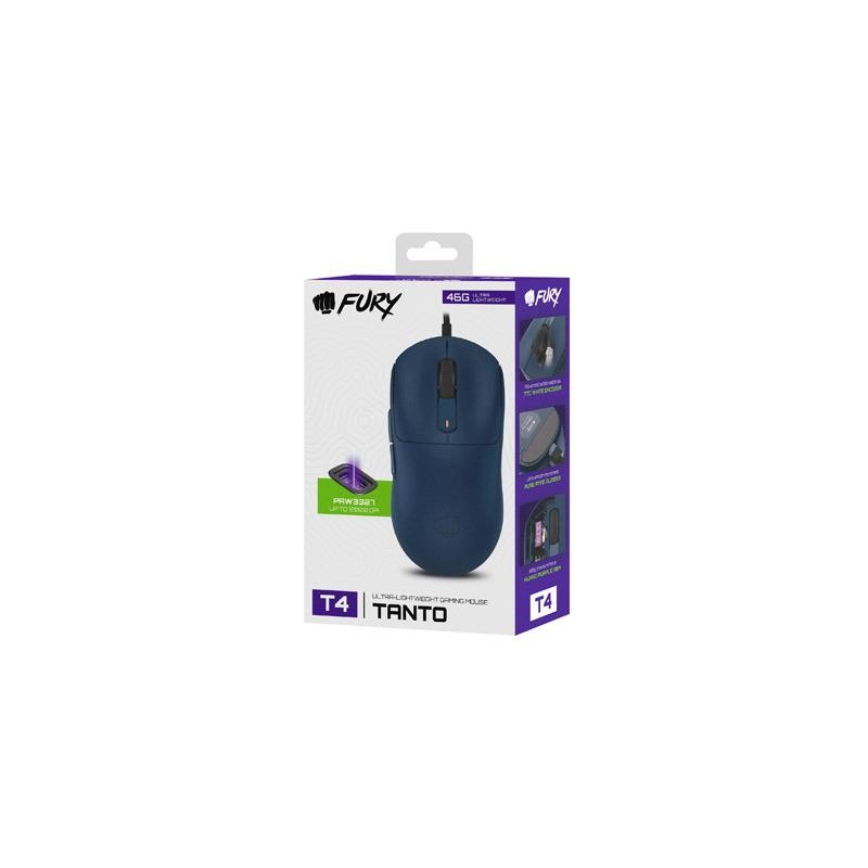 Mysz przewodowa Fury Tanto T4 RGB dla graczy 12000 DPI progr… | PartsPC.pl