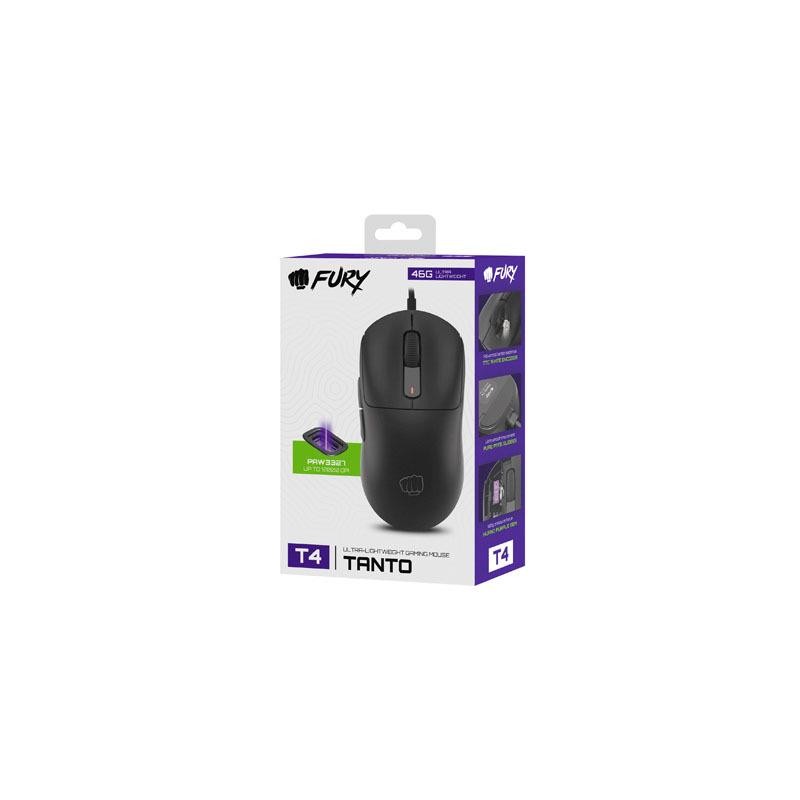 Mysz przewodowa Fury Tanto T4 RGB dla graczy 12000 DPI progr… | PartsPC.pl