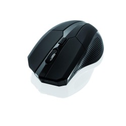 Mysz bezprzewodowa iBOX i005 Pro laserowa czarna | PartsPC.pl