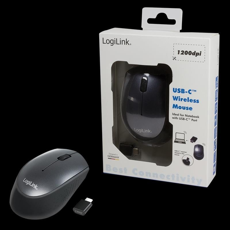 Mysz bezprzewodowa LogiLink ID0160 optyczna 2,4 GHz 1200 dpi… | PartsPC.pl