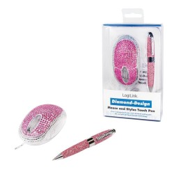 Mysz przewodowa LogiLink ID0124 Diamond optyczna USB 800dpi … | PartsPC.pl