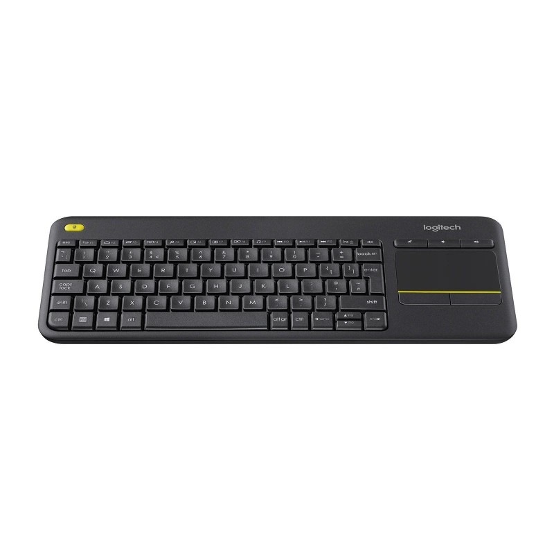 Klawiatura bezprzewodowa Logitech K400 Plus czarna | PartsPC.pl