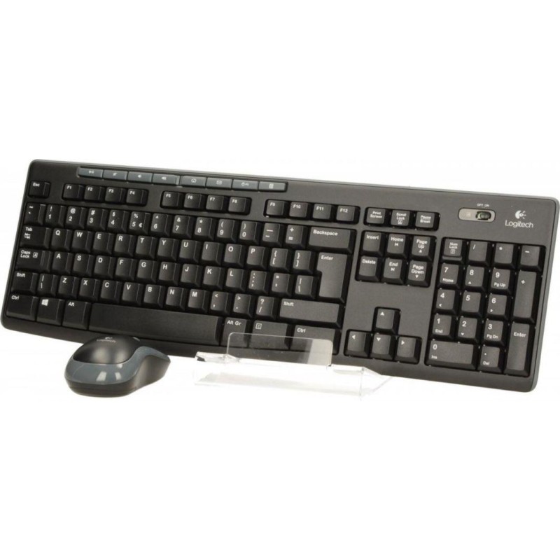 Zestaw bezprzewodowy klawiatura + mysz Logitech MK270 czarny… | PartsPC.pl