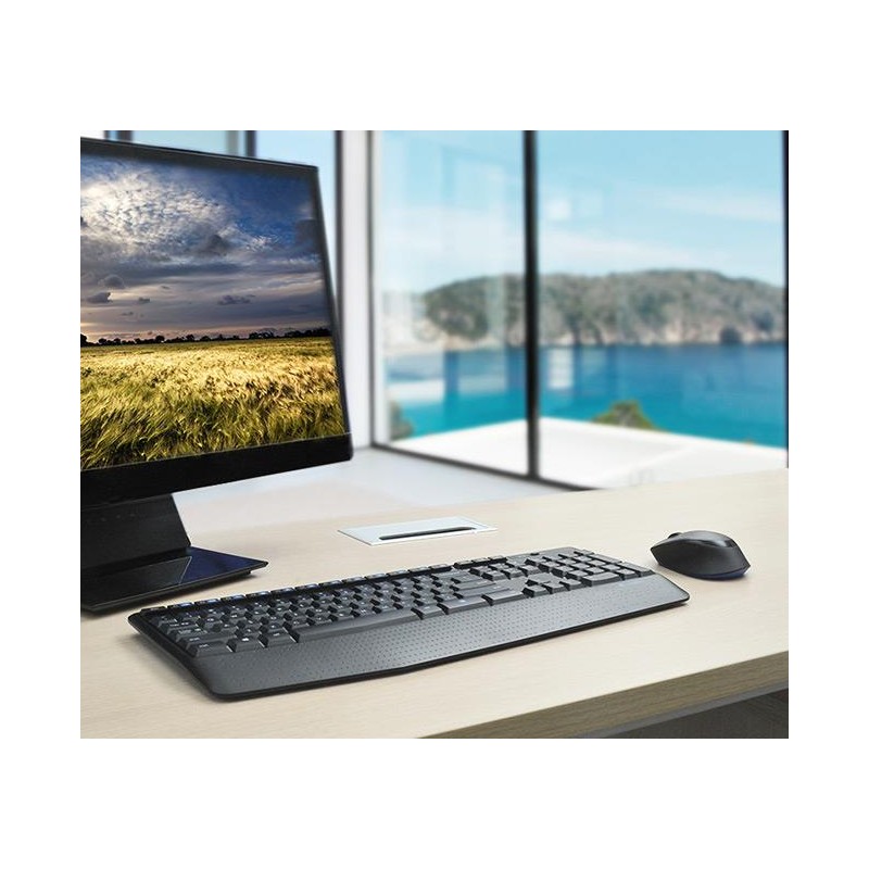 Zestaw bezprzewodowy klawiatura + mysz Logitech Wireless Com… | PartsPC.pl
