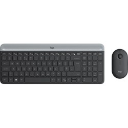 Zestaw bezprzewodowy klawiatura + mysz Logitech MK470 Slim C… | PartsPC.pl