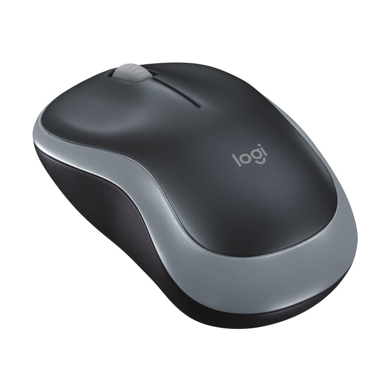 Mysz bezprzewodowa Logitech M185 optyczna czarno-szara | PartsPC.pl