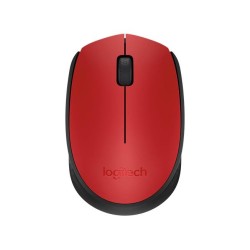 Mysz bezprzewodowa Logitech M171 optyczna czerwona | PartsPC.pl