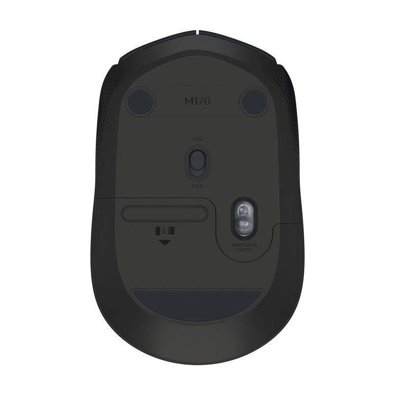 Mysz bezprzewodowa Logitech B170 optyczna czarna | PartsPC.pl