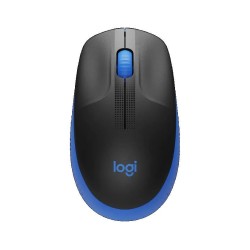 Mysz bezprzewodowa Logitech M190 optyczna niebieska | PartsPC.pl