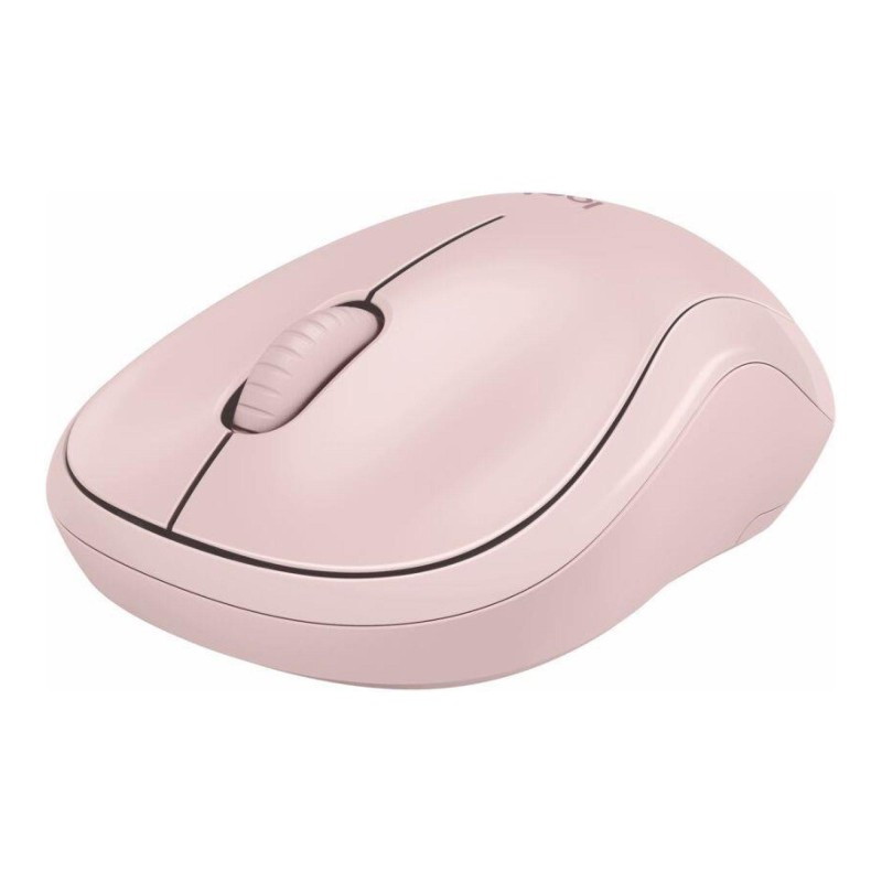 Mysz bezprzewodowa Logitech M240 Silent optyczna różowa | PartsPC.pl