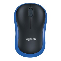 Logitech Mysz bezprzewodowa M185 910-002236 niebieska | PartsPC.pl