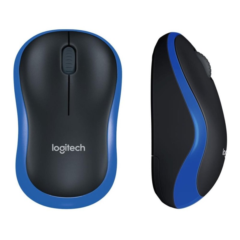 Logitech Mysz bezprzewodowa M185 910-002236 niebieska | PartsPC.pl
