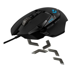 Mysz przewodowa Logitech G502 Hero optyczna Gaming USB czarn… | PartsPC.pl