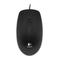 Mysz przewodowa Logitech B100 OEM optyczna czarna | PartsPC.pl