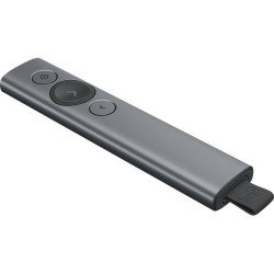 Pilot laserowy do prezentacji Logitech Spotlight szary | PartsPC.pl