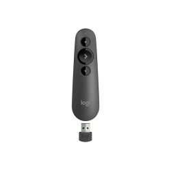 Pilot laserowy do prezentacji Logitech R500s grafitowy | PartsPC.pl